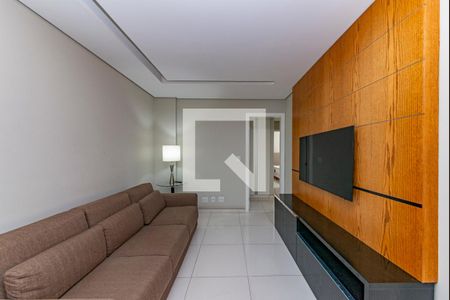 Sala de apartamento para alugar com 3 quartos, 90m² em Lourdes, Belo Horizonte