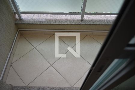 Varanda da Sala de apartamento à venda com 2 quartos, 76m² em Vila Valparaíso, Santo André