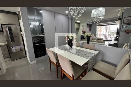 Sala - Sala de Jantar de apartamento à venda com 3 quartos, 70m² em Campestre, Santo André