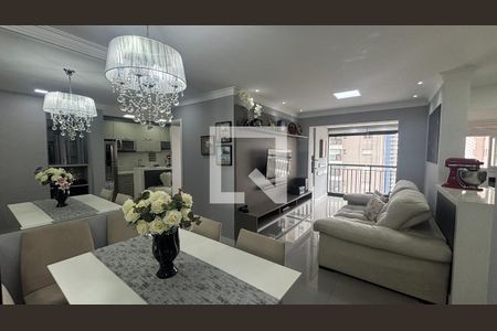 Sala - Sala de Jantar de apartamento à venda com 3 quartos, 70m² em Campestre, Santo André