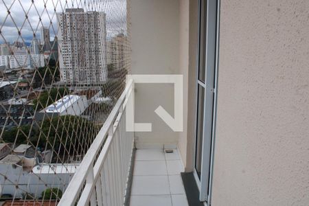 Varanda da Sala de apartamento à venda com 1 quarto, 35m² em Cambuci, São Paulo