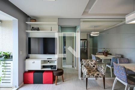 Sala de apartamento para alugar com 2 quartos, 49m² em Vila Andrade, São Paulo