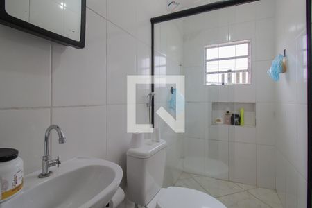 Banheiro suíte de casa para alugar com 2 quartos, 60m² em Jardim Anchieta, Mauá