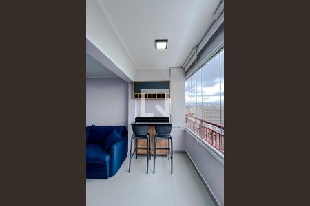 Varanda da Sala de apartamento para alugar com 2 quartos, 55m² em Mooca, São Paulo