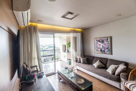 Sala  de apartamento à venda com 3 quartos, 110m² em Alphaville, Santana de Parnaíba