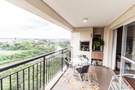 Varanda gourmet de apartamento à venda com 3 quartos, 110m² em Alphaville, Santana de Parnaíba
