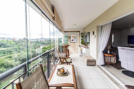 Varanda gourmet de apartamento à venda com 3 quartos, 140m² em Alphaville, Santana de Parnaíba
