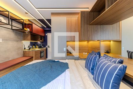Studio de kitnet/studio para alugar com 1 quarto, 25m² em Santa Cecilia, São Paulo