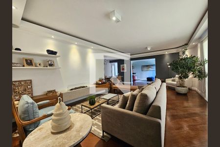 Sala de apartamento à venda com 3 quartos, 189m² em Brooklin, São Paulo