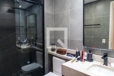 Banheiro de apartamento para alugar com 1 quarto, 46m² em Vila Mascote, São Paulo