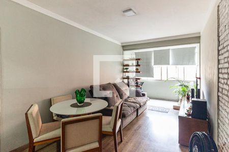 Sala de apartamento à venda com 1 quarto, 50m² em Santa Cecilia, São Paulo