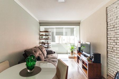 Sala de apartamento à venda com 1 quarto, 50m² em Santa Cecilia, São Paulo
