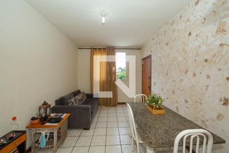 SALA de apartamento à venda com 2 quartos, 51m² em Havaí, Belo Horizonte
