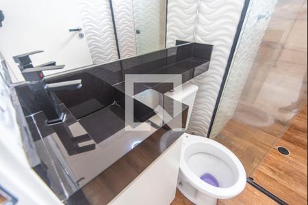 Banheiro de apartamento para alugar com 2 quartos, 35m² em Vila João Ramalho, Santo André