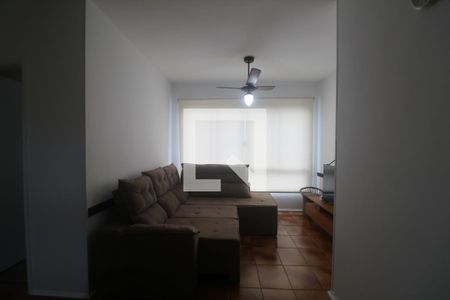 Sala de apartamento para alugar com 2 quartos, 65m² em Jardim Tres Marias, Guarujá