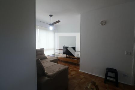 Sala de apartamento para alugar com 2 quartos, 65m² em Jardim Tres Marias, Guarujá