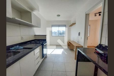 Sala/Cozinha de apartamento para alugar com 1 quarto, 30m² em Jardim Mirante, São Paulo