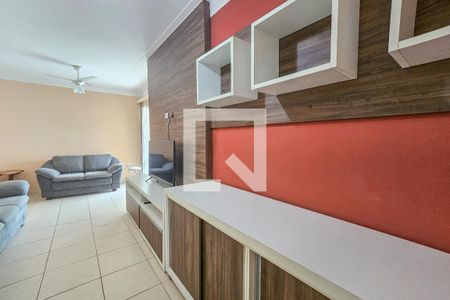 Sala de apartamento para alugar com 3 quartos, 107m² em Jardim Las Palmas, Guarujá
