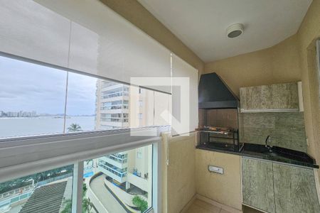 varanda de apartamento para alugar com 3 quartos, 107m² em Jardim Las Palmas, Guarujá