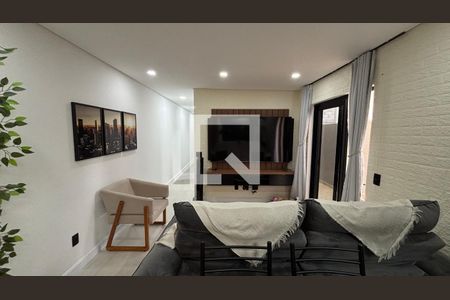 Sala - Sala de Jantar  de apartamento à venda com 3 quartos, 85m² em Parque das Nações, Santo André