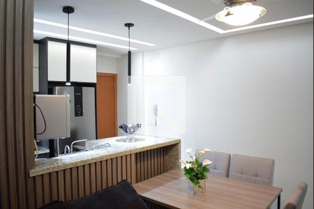 Sala de apartamento para alugar com 2 quartos, 59m² em Ribeirânia, Ribeirão Preto