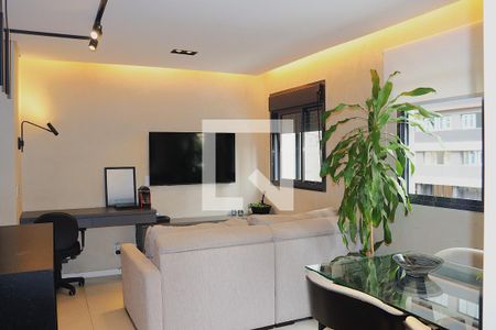 Sala de apartamento à venda com 1 quarto, 37m² em Bela Vista, São Paulo