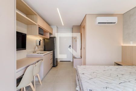 Studio de kitnet/studio para alugar com 1 quarto, 25m² em Santo Amaro, São Paulo