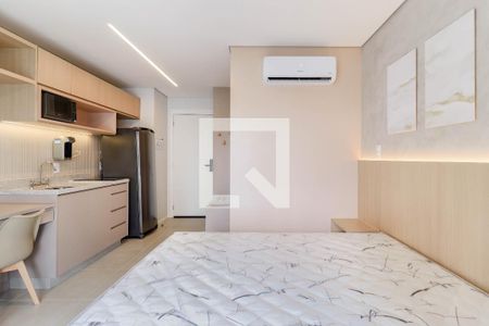 Studio de kitnet/studio para alugar com 1 quarto, 25m² em Santo Amaro, São Paulo