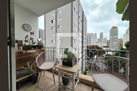 Varanda de apartamento para alugar com 3 quartos, 120m² em Moema, São Paulo