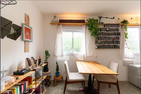 Sala/cozinha de apartamento à venda com 1 quarto, 41m² em Sítio da Figueira, São Paulo
