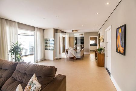 Sala  de apartamento à venda com 3 quartos, 201m² em Tamboré, Santana de Parnaíba