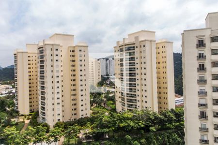 Vista da Varanda de apartamento à venda com 3 quartos, 201m² em Tamboré, Santana de Parnaíba