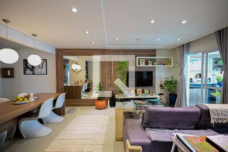 Sala de apartamento à venda com 2 quartos, 80m² em Real Parque, São Paulo