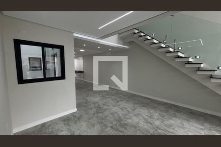 Sala - Sala de Jantar de casa à venda com 3 quartos, 155m² em Vila Alzira, Santo André