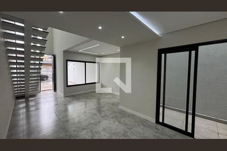 Sala - Sala de Jantar de casa à venda com 3 quartos, 155m² em Vila Alzira, Santo André