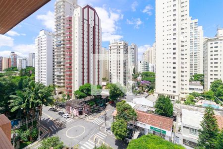 Sala - Vista de apartamento à venda com 3 quartos, 108m² em Campo Belo, São Paulo