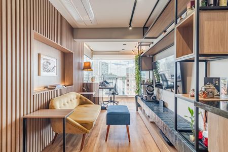 Sala de apartamento à venda com 2 quartos, 60m² em Pinheiros, São Paulo