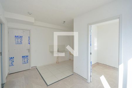 Sala/Cozinha de apartamento para alugar com 2 quartos, 34m² em Veleiros, São Paulo