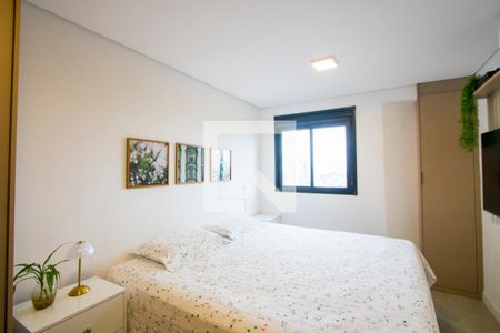 Quarto 1 - Suíte de apartamento à venda com 3 quartos, 90m² em Vila Assunção, Santo André