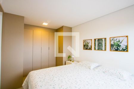 Quarto 1 - Suíte de apartamento à venda com 3 quartos, 90m² em Vila Assunção, Santo André