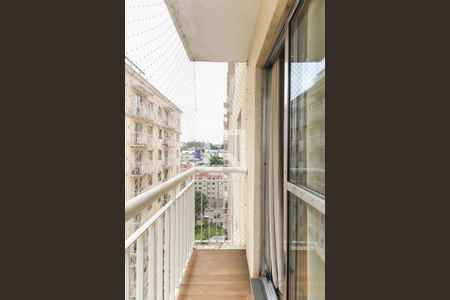 Varanda da Sala de apartamento à venda com 3 quartos, 64m² em Itaquera, São Paulo