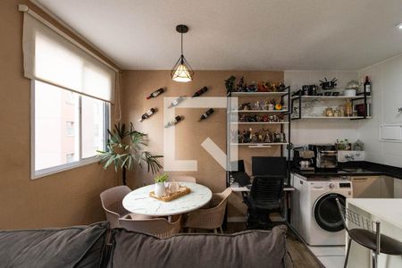 Sala de apartamento para alugar com 1 quarto, 34m² em Barra Funda, São Paulo