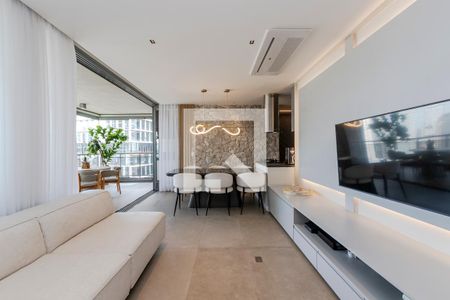 Sala de apartamento à venda com 3 quartos, 167m² em Jardim das Acacias, São Paulo