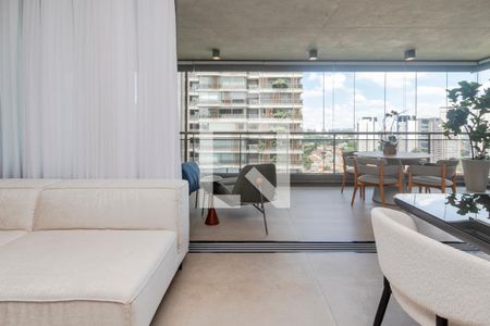 Sala de apartamento à venda com 3 quartos, 167m² em Jardim das Acacias, São Paulo