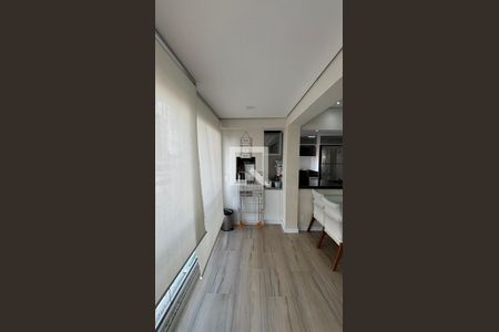 Sala - Sala de Jantar Varanda de apartamento à venda com 3 quartos, 80m² em Vila Homero Thon, Santo André