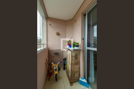 Varanda de apartamento à venda com 2 quartos, 59m² em Demarchi, São Bernardo do Campo