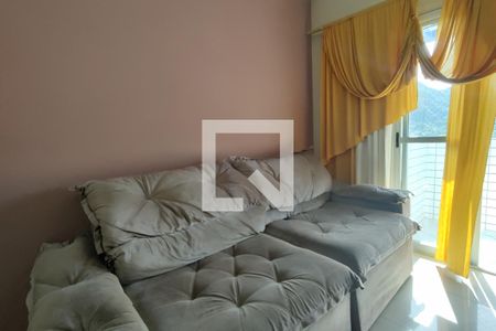 Sala de apartamento para alugar com 3 quartos, 110m² em Canto do Forte, Praia Grande