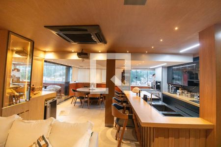 Sala e Cozinha  de apartamento à venda com 2 quartos, 67m² em Badu, Niterói