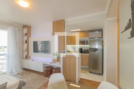 Sala de apartamento para alugar com 1 quarto, 40m² em Igara, Canoas