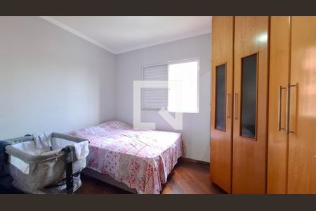 Quarto 1 suíte de casa à venda com 3 quartos, 79m² em Jardim Bela Vista, Santo André
